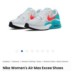 Nike Airmax Excee shoes 7.5 womens